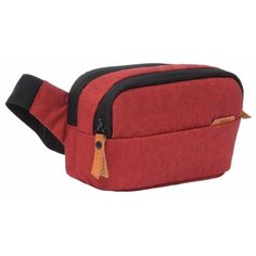 Поясная сумка Grizzly, текстиль, красный