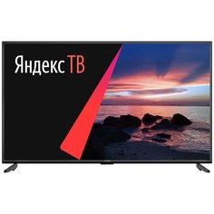 Телевизор Yuno ULX-55UTCS333 55" (2020) на платформе Яндекс.ТВ, черный