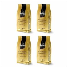 Кофе молотый Jardin Ethiopia Euphoria вакуумная упаковка, 250 г, 4 уп.
