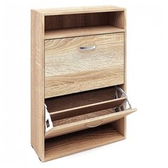 Обувница MfMaster Милан-25 , размер (ШхГ): 60х20 см , цвет: дуб сонома МФ Мастер