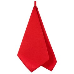 Guten Morgen Полотенце Red check, без рисунка кухонное 45х60 см красный