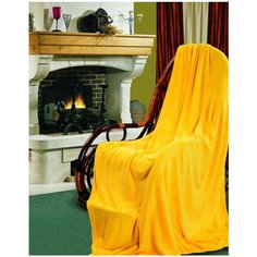 Покрывало Guten Morgen Дыня, 200 х 220 см, желтый