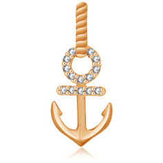 Бронницкий Ювелир Подвеска из красного золота Д0268-034743