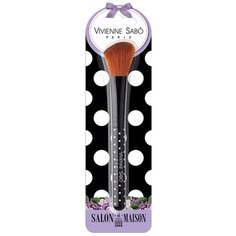 Кисть Vivienne Sabo для румян Blush Brush, для лица черный