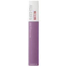 Maybelline New York Super Stay Matte Ink жидкая помада для губ стойкая матовая, оттенок 100, Philosopher