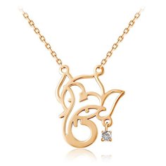 Бронницкий Ювелир Колье из красного золота 14309596, 47 см, 2.43 г