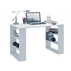 Письменный стол MfMaster Рикс-7, ШхГ: 109.7х59.7 см, цвет: белый МФ Мастер