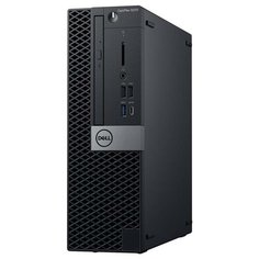 Настольный компьютер DELL Optiplex 5070 SFF (5070-4821) Slim-Desktop/Intel Core i7-9700/8 ГБ/512 ГБ SSD/Intel UHD Graphics 630/Windows 10 Pro черный