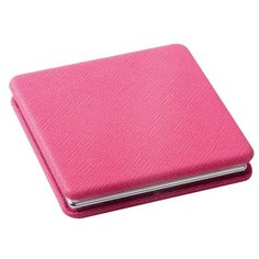 Зеркало косметическое карманное Dewal Beauty Палитра розовый