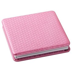 Зеркало косметическое карманное Dewal Beauty Палитра светло-розовый