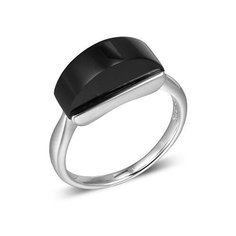 Balex Кольцо 1432930160 из серебра 925 пробы с ониксом, размер 20
