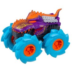 Монстр-трак Hot Wheels инерционный увеличенный Мега Рекс GVK39 1:43, фиолетовый