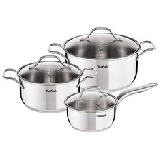 Набор посуды Tefal Intuition A702S685 6 пр. серебристый