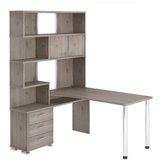 Компьютерный стол Мэрдэс Домино Нельсон СР-420, ШхГ: 130х150 см, угол: слева, цвет: нельсон Merdes