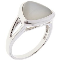 Balex Кольцо 1432930182 из серебра 925 пробы с лунным камнем, размер 19