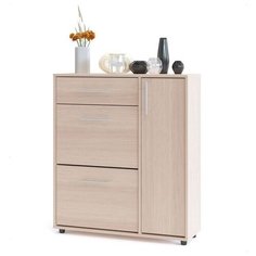 Обувница СОКОЛ ТП-4 , размер (ШхГ): 90х29 см , цвет: беленый дуб