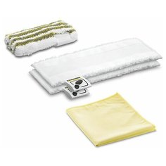 Комплект салфеток KARCHER 2.863-266.0 для пароочистителя белый 4 шт.