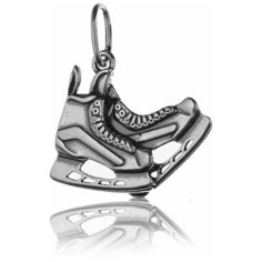 TOP CRYSTAL Подвеска "Коньки" серебряные 40332110