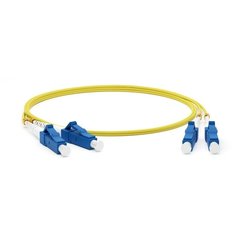 Патч-корд Hyperline FC-D2-9-LC/UR-SC/UR-H-2M-LSZH 2 м, желтый