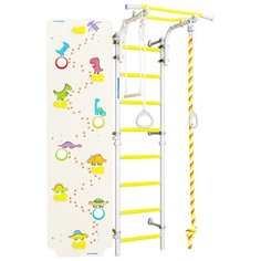 Шведская стенка ROMANA Next Skalolaz, белый прованс