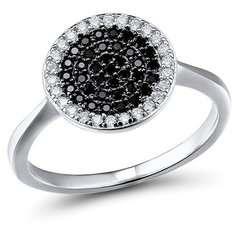 VALTERA Кольцо из серебра 117605, размер 18