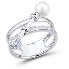 VALTERA Кольцо из серебра 117662, размер 17.5