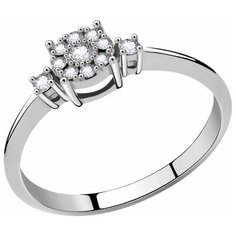 VALTERA Кольцо с бриллиантами из золота 108693, размер 17