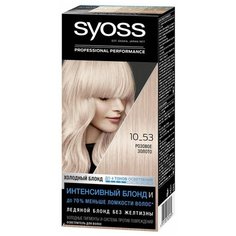 Syoss Color Стойкая крем-краска для волос, 10-53 розовое золото