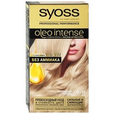 Syoss Oleo Intense Стойкая краска для волос, 9-11 Холодный блонд