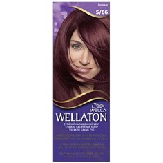 Wellaton стойкая крем-краска для волос, 5/66 баклажан