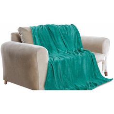 Покрывало Guten Morgen Фланель, 150 х 200 см, зеленый