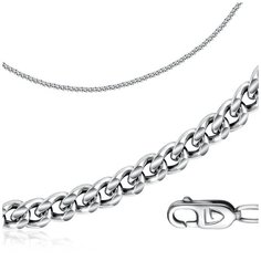 Бронницкий Ювелир Цепь из серебра 810800101, 60 см, 11.64 г