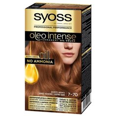 Syoss Oleo Intense Стойкая краска для волос, 7-70 Золотое манго