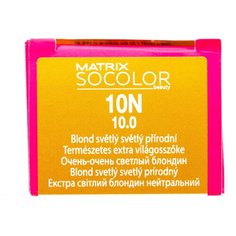 Matrix Socolor Beauty стойкая крем-краска для волос, 10N очень-очень светлый блондин, 90 мл