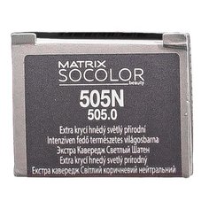 Matrix Socolor Beauty стойкая крем-краска для волос Extra coverage, 505N светлый шатен, 90 мл