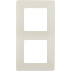 Рамка 2п Legrand672512 Etika, слоновая кость