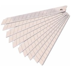 Лезвия для ножа 10 шт, 9х80мм, сталь SK5// HARDEN