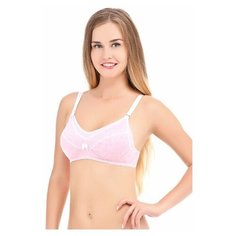 0233 Бюстгальтер послеродовой "ФЭСТ" размер (80-D) розовый меланж/белый