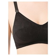 К10033 Бюстгальтер для кормящих женщин "HUNNY mammy" размер (80-B) черный