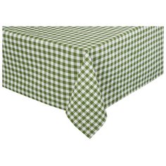 Скатерть Green check, клетка, зеленый; Размер: 140 х 180 Guten Morgen