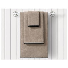 "Полотенце махровое, Guten Morgen Bamboo charcoal, без рисунка ; Размер:70 х 140"