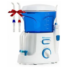 Ирригатор Nicefeel FC 168, Белый + Подарок (+2 насадки)