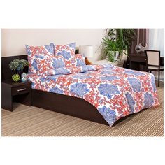 Постельное белье "Ночь нежна" из поплина; Царственный образ; Размер:2.0 евро простыня наволочки 50 х 70