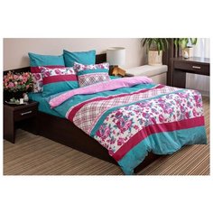 Постельное белье "Ночь нежна" из поплина; Валери; размер 1.5 наволочки 70 х 70