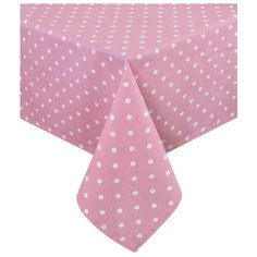 Скатерть Pink polka dot, горох, розовый; Размер: 140 х 180 Guten Morgen