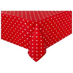 Скатерть Red polka dot, горох; Размер: 140 х 180 Guten Morgen
