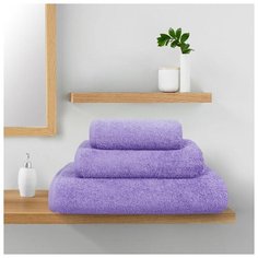 Полотенце махровое Lilac pastel, без рисунка, ; Размер: 40 х 70 Guten Morgen