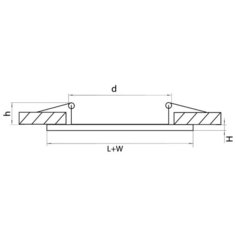 Рамка Lightstar Domino Quadro 214527