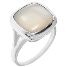 Balex Кольцо 1432930153 из серебра 925 пробы с лунным камнем, размер 18