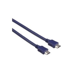 Кабель аудио-видео Hama H-20162 HDMI (m)/HDMI (m) 1.5м. синий (00020162)